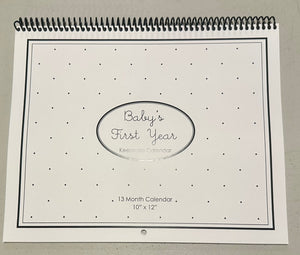 Baby's First Year Keepsake Calendar