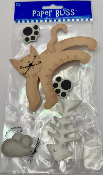 Paper Bliss 3D Cat and Dog 3D Stickers