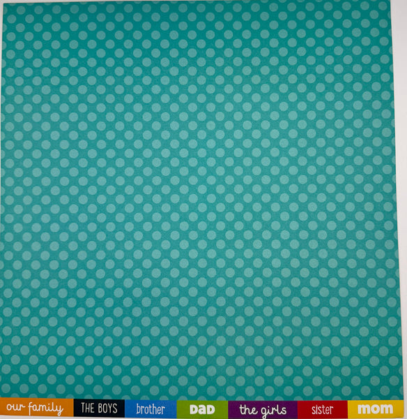 Imaginisce Family Fun 12x12 Paper Collection