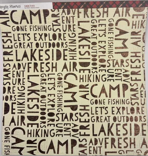 Cabin Fever 12x12 Paper Collection