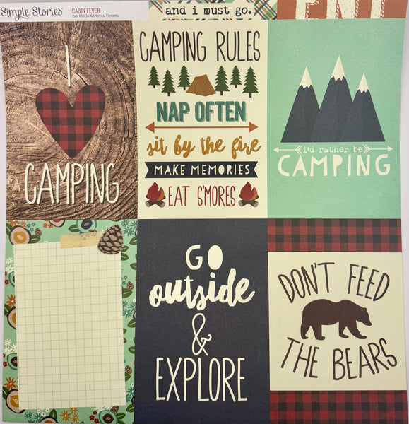 Cabin Fever 12x12 Paper Collection