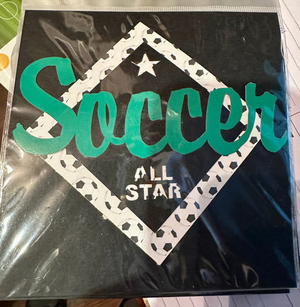 Soccer All Star Diecut