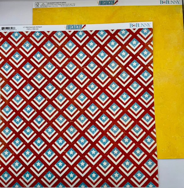 BoBunny Firecracker 12x12 Paper Collection