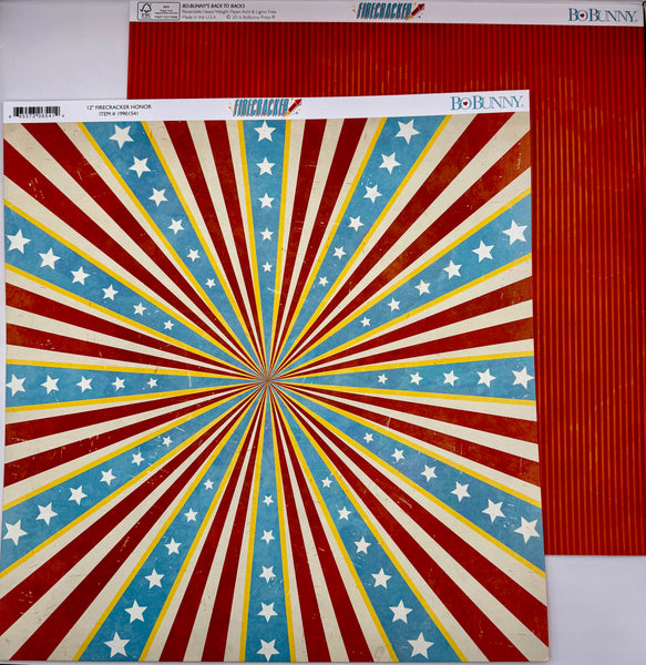 BoBunny Firecracker 12x12 Paper Collection