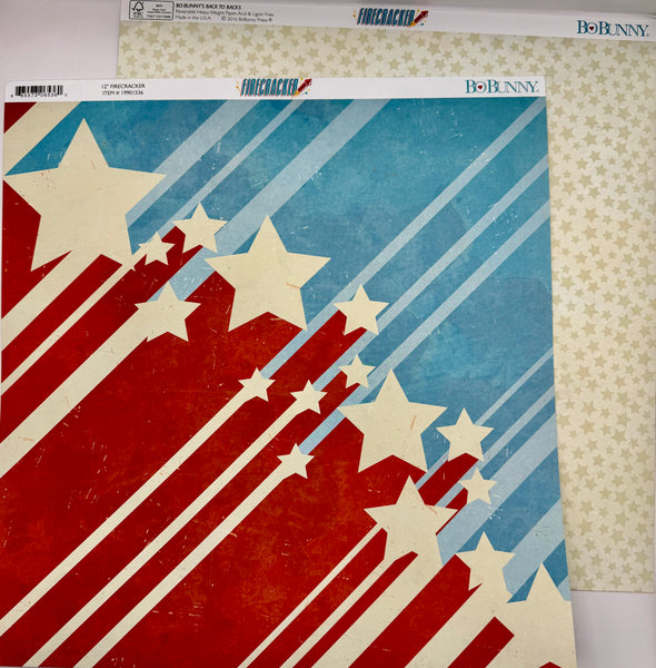 BoBunny Firecracker 12x12 Paper Collection