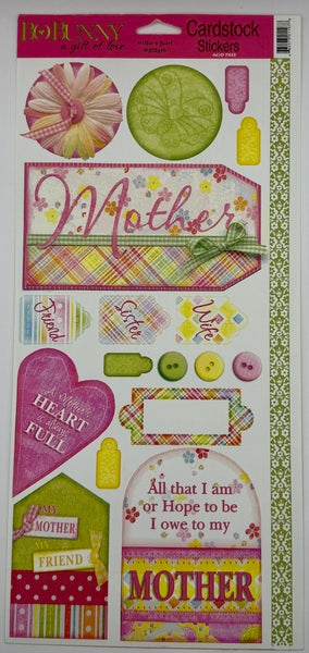 BoBunny Cardstock Stickers