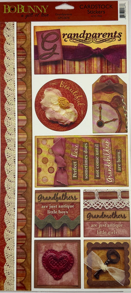 BoBunny Cardstock Stickers