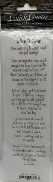 Quick Quotes Journaling Vellum Strips