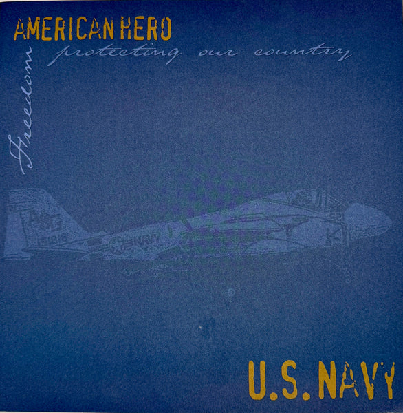 K & Co Military US Navy 12x12 Papers
