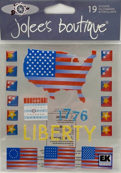 Jolee's Boutique Patriotic Dimensional Stickers