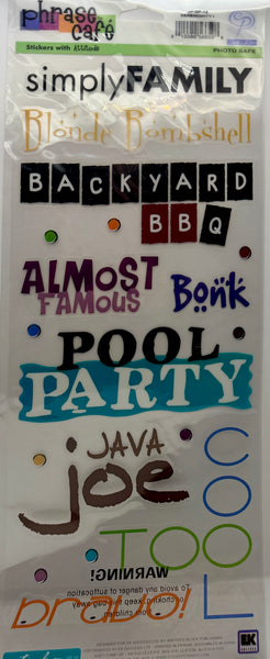 Sticko Phrase Cafe Stickers With Attitude