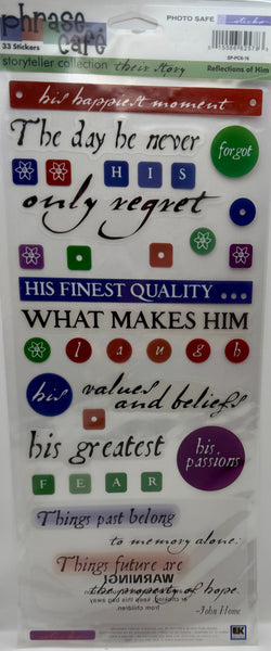Sticko Phrase Cafe Stickers Storyteller Collection Their Story