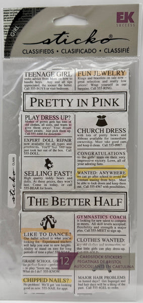 Sticko Classifieds Stickers