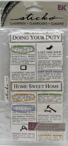Sticko Classifieds Stickers