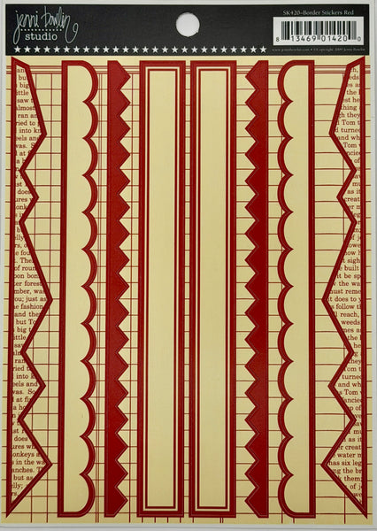 Jenni Bowlin Studio Border Stickers Collection