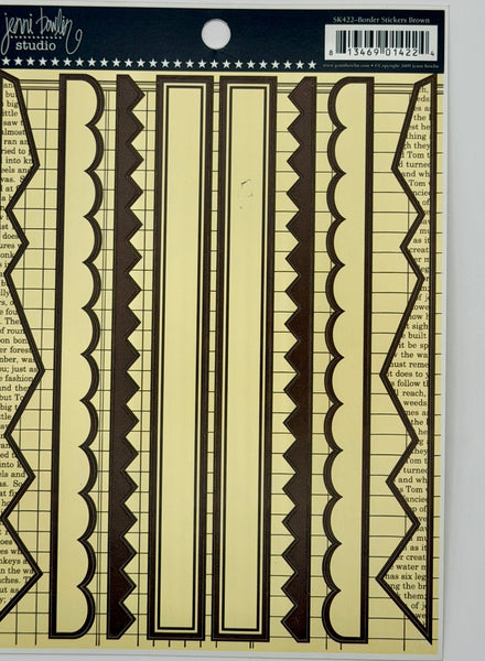 Jenni Bowlin Studio Border Stickers Collection