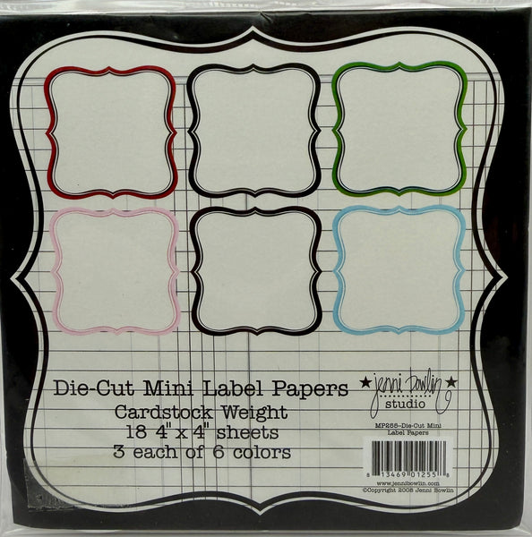 Jenni Bowlin Studio Mini 4x4 Papers Collection