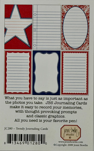 Jenni Bowlin Studio Journaling Cards Collection