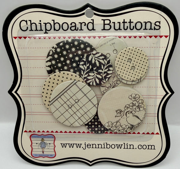 Jenni Bowlin Studio Chipboard Buttons Collection