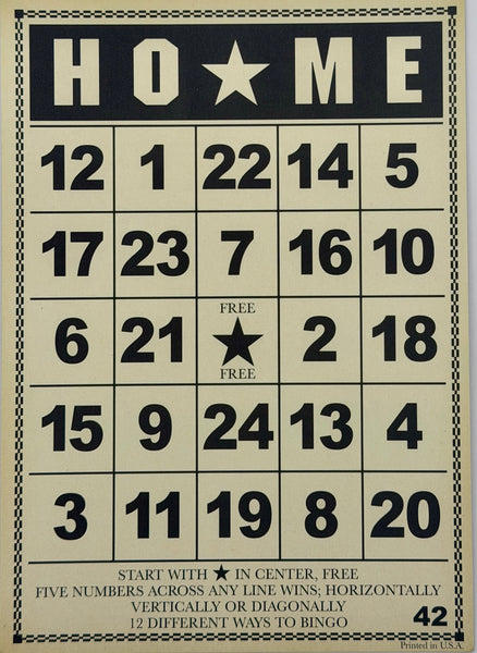 Jenni Bowlin Studio Bingo Card Collection