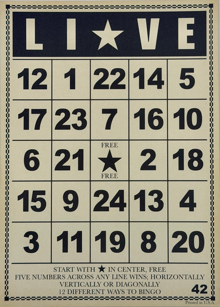 Jenni Bowlin Studio Bingo Card Collection