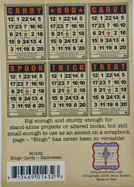 Jenni Bowlin Studio Bingo Card Collection Sets