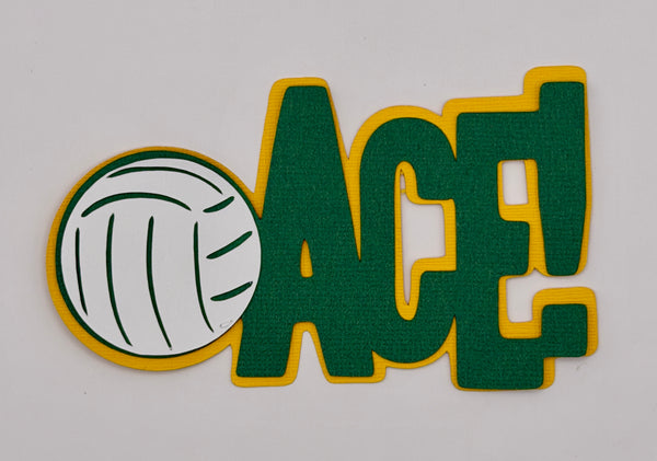 Ace! Die Cut Embellishment