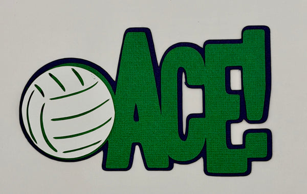 Ace! Die Cut Embellishment
