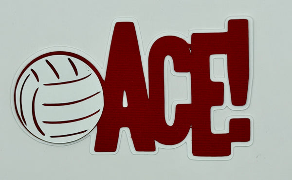 Ace! Die Cut Embellishment