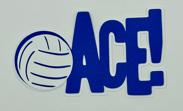 Ace! Die Cut Embellishment