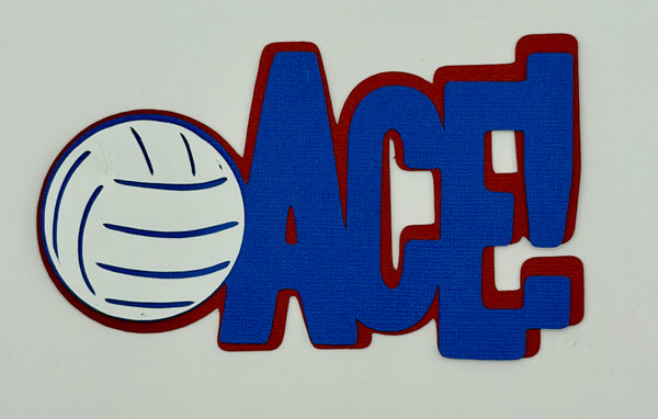 Ace! Die Cut Embellishment