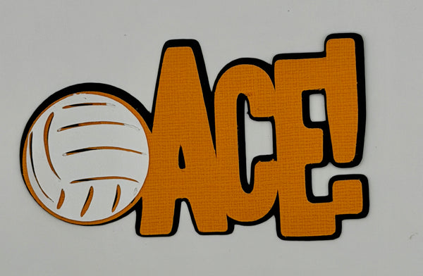 Ace! Die Cut Embellishment
