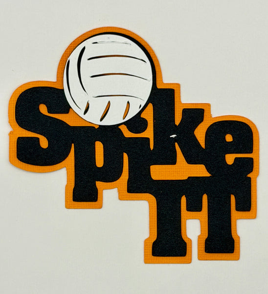 Spike It Die Cut Embellishment