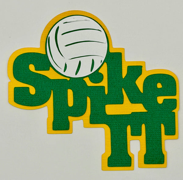 Spike It Die Cut Embellishment