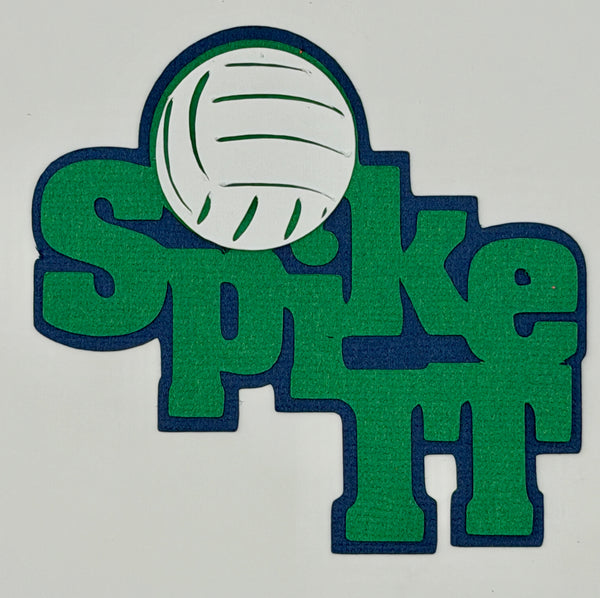 Spike It Die Cut Embellishment