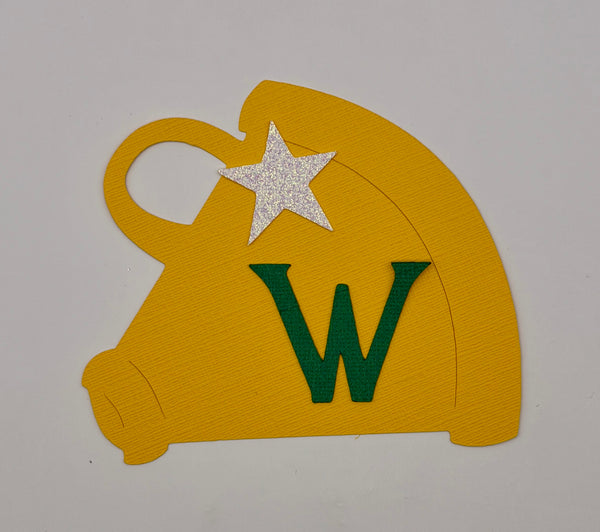 Cheerleading Megaphone Die Cut