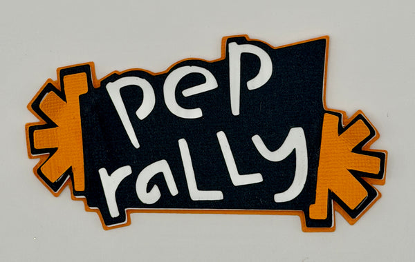 Cheerleading Pep Rally Diecut