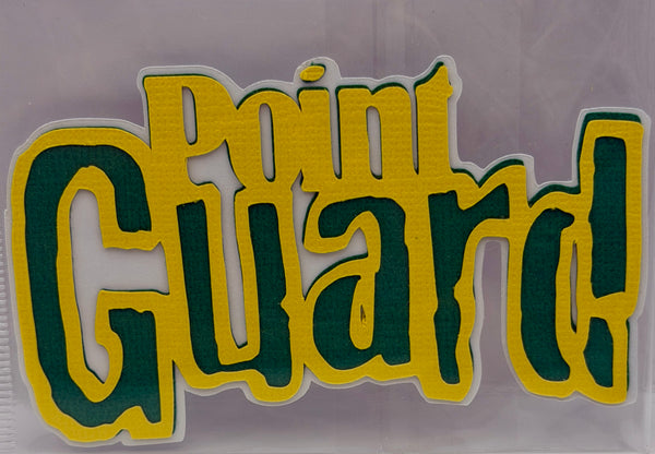 Point Guard Basketball Die Cut