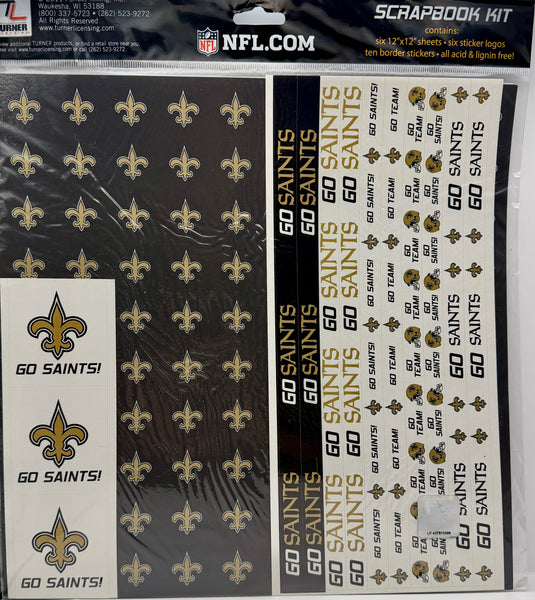 NFL Teams 12x12 Scrapbook Kits