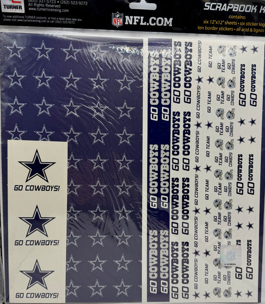 NFL Teams 12x12 Scrapbook Kits