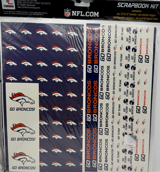 NFL Teams 12x12 Scrapbook Kits