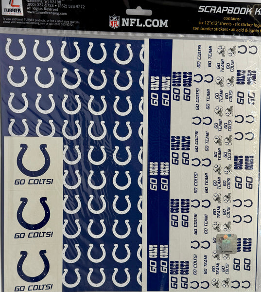 NFL Teams 12x12 Scrapbook Kits