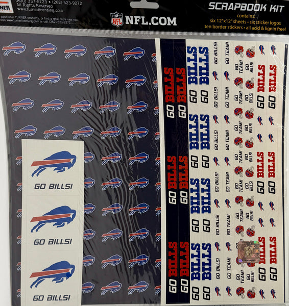 NFL Teams 12x12 Scrapbook Kits
