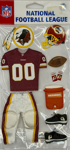 NFL Football 3D Uniform Stickers