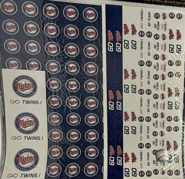 MLB Scrapbook 12x12 Kit