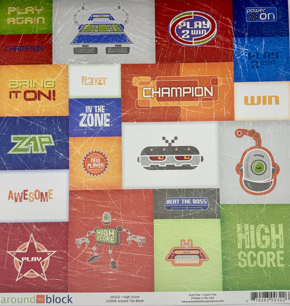 ATB Gamer 12x12 Paper Collection