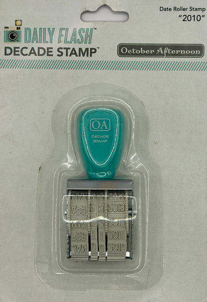 October Afternoon Decade Daily Flash Stamp