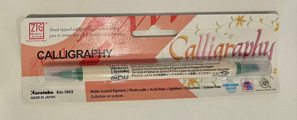 ZIG Calligraphy and Millennium Pens