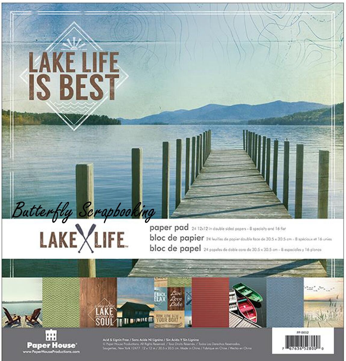 Lake Life Paper Kit – Priceless Scrapbooks