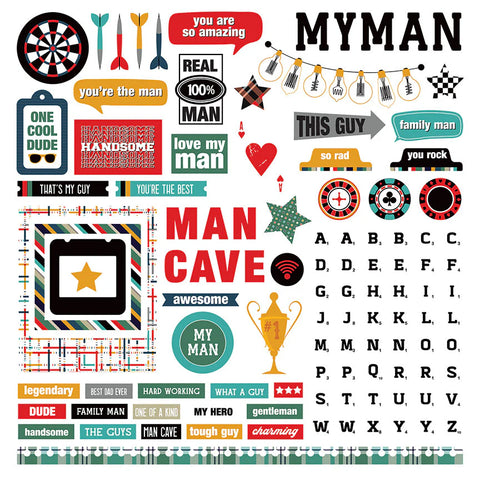 You're The Man Element Stickers